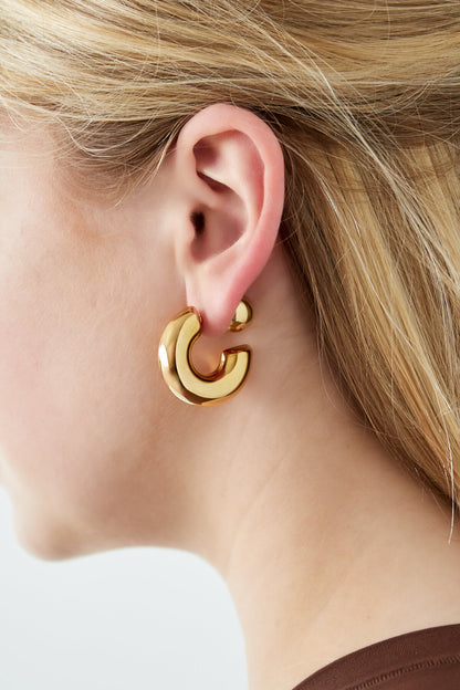 Halo Hoop Earrings