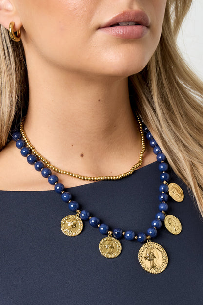 Acrylic Beaded Necklaces Figure Retro Daily Classic Series Women's jewelry